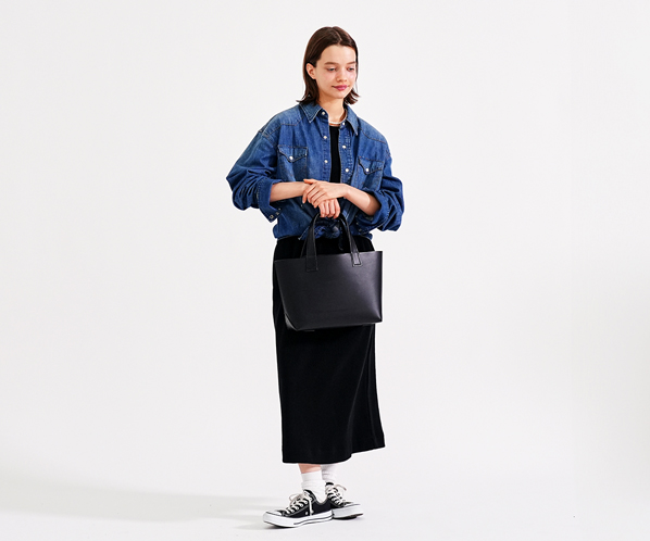 【直営店・WEB限定】アマーノ トートバッグ M 詳細画像 ブラック 23