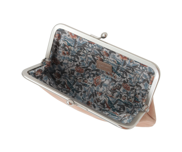 【直営店・WEB限定】アンティーコ&times;LIBERTY 口金ポーチ 詳細画像 グレージュ 7