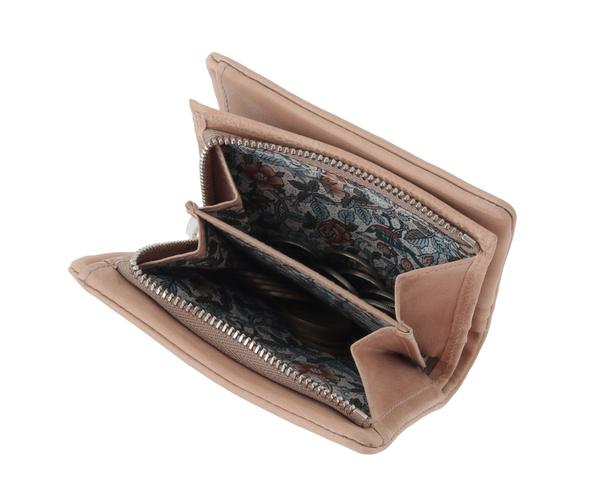 アンティーコ&times;LIBERTY 二つ折り財布 詳細画像 グレージュ 12