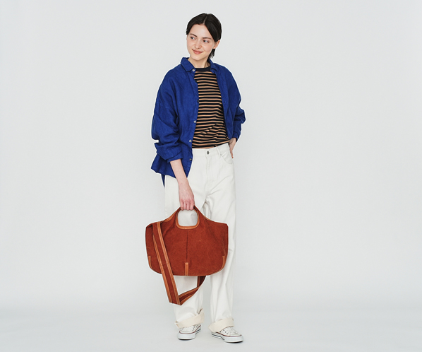 タンニンキャンバス　2wayショルダーバッグ 詳細画像 チャ 23