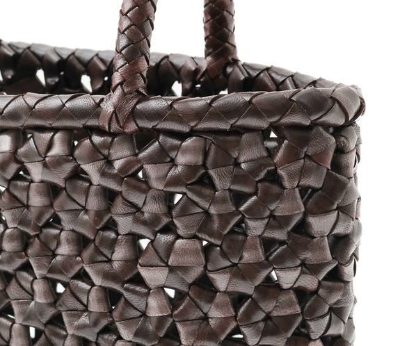 フィオレット 手提げバッグ 詳細画像 ダークブラウン 6